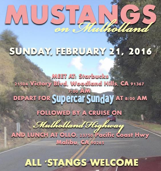SoCal Meet &amp; Cruise #6: Supercar Sunday &amp; Mulholland Hwy - February 21, 2016-image.jpg