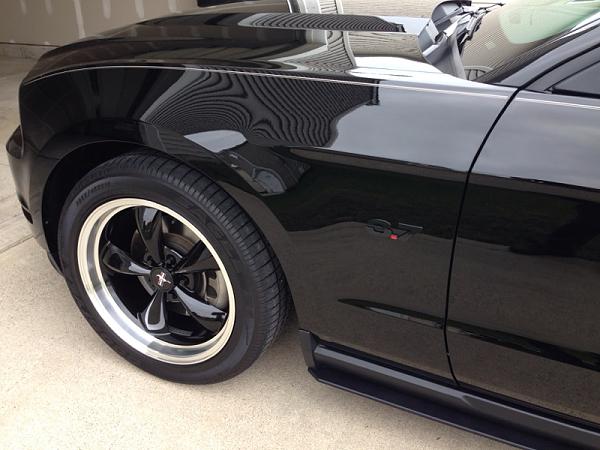 Black emblems on Black Stang: picture request-image-2406673783.jpg