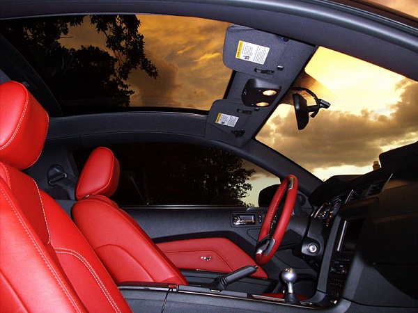 My Black 5 0 W Red Interior The Mustang Source Ford