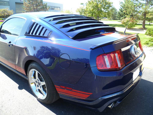 2011 Black Mustang Painted Louvers? - The Mustang Source - Ford Mustang