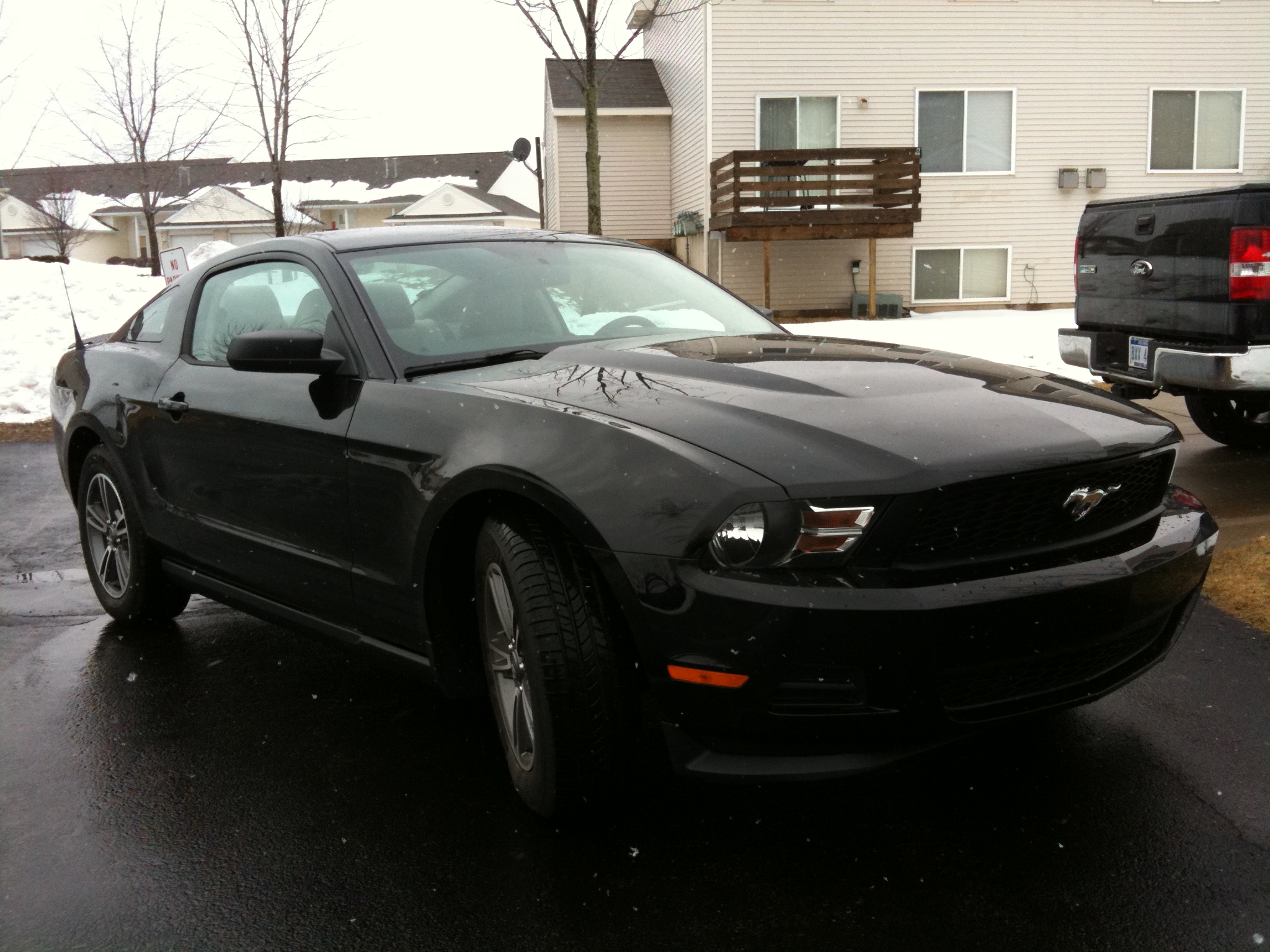 2011 V6 Premium Black On Black The Mustang Source Ford Mustang Forums