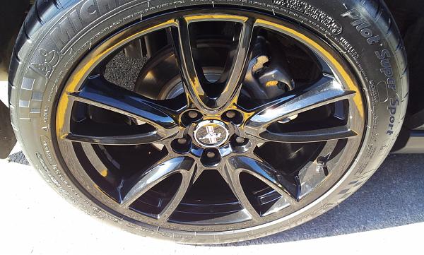 2011 V6 - Gloss Black Brembo Wheels/Michelin Pilot Super Sport tires-20120530_091005.jpg