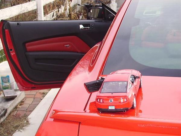Two race red GT's-mini-me-outside-doors-open.jpg