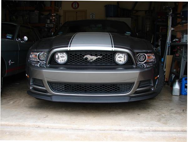Roush Splitter installed without hacking OEM piece...-mustang-roush-finished.jpg