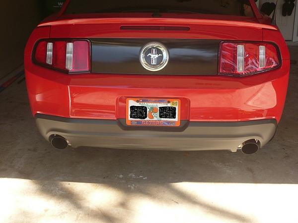 GT500 Exhaust on a V6-back_shot.jpg