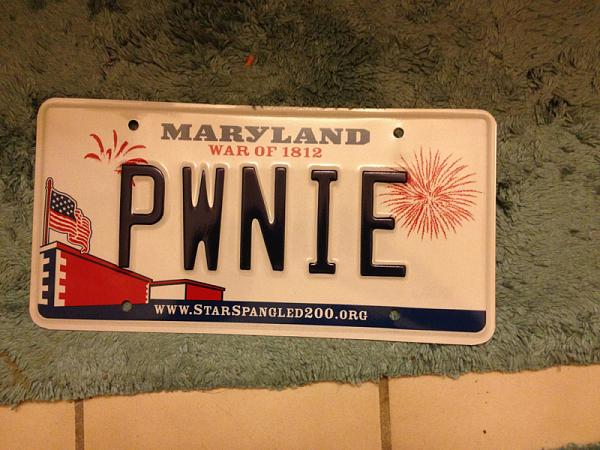 My custom plate came today!-image-3268201250.jpg