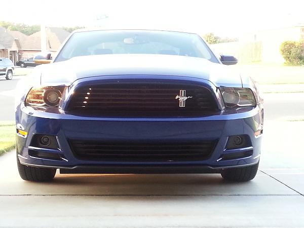 Tri-bar on Roush Grille?-20130905_073007.jpg