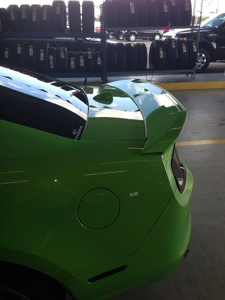 3D carbon rear spoiler &amp; Roush front splitter-image-1988609747.jpg