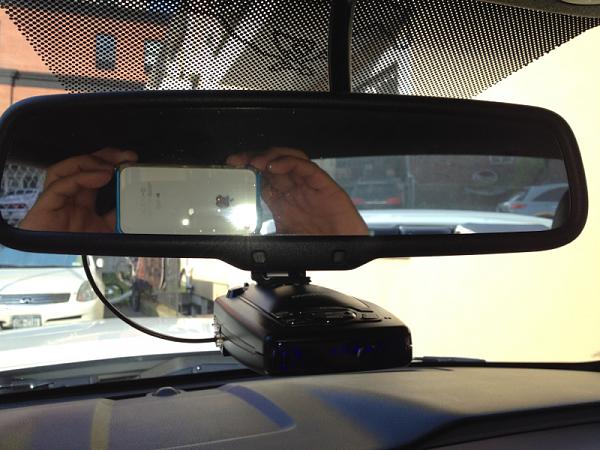 Installed rogue radar detector mount today-image-1633311848.jpg