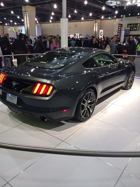 Pics of &quot;15 Mustang @ Philly Auto Show-image-1444119533.jpg