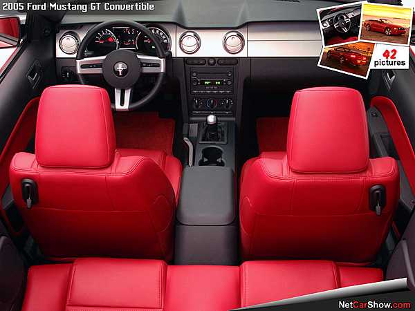 How Many Red Interiors The Mustang Source Ford