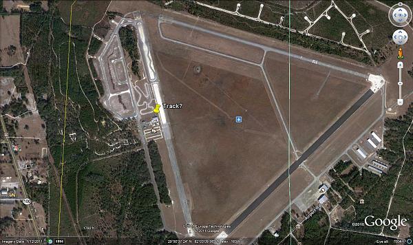 Readying Stock Boss for Laps at Track-new-track.jpg