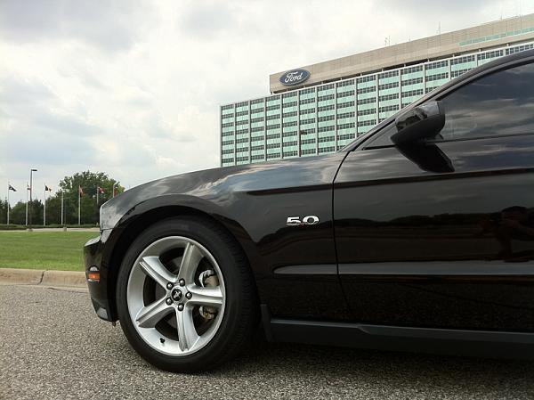 My lava red 2012 GT at Ford WHQ-img_4465_a.jpg