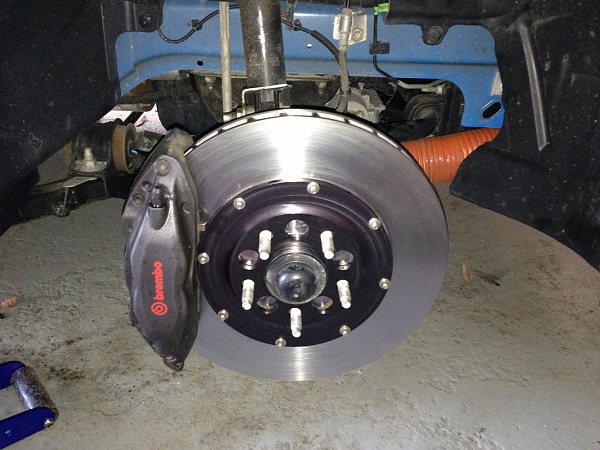 Lose 16 lb with Lightweight Rotors for Brembo-equipped Mustang-front32prod.jpg