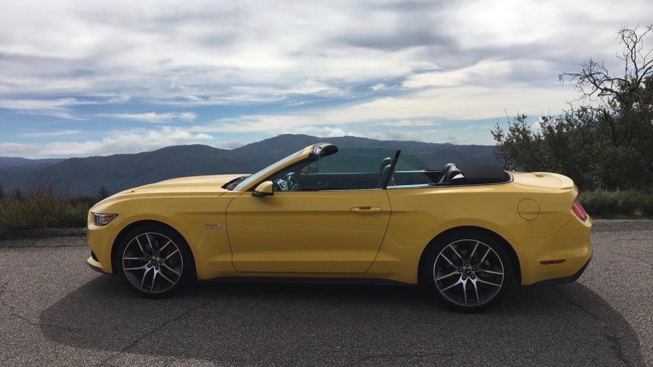 2015 Gt triple yellow convertible - The Mustang Source ...