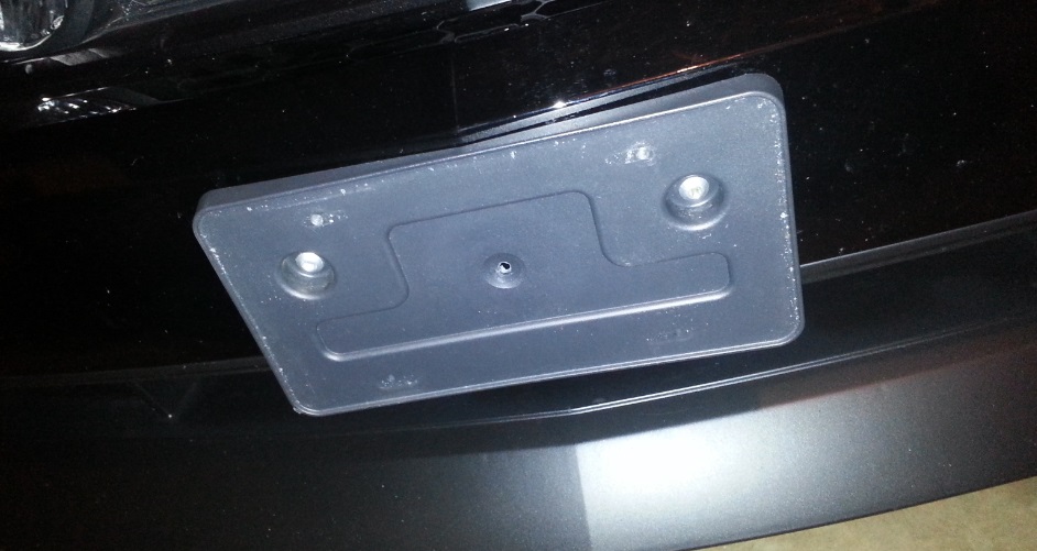 Front License Plate Removal Need Help - The Mustang Source - Ford Mustang  Forums