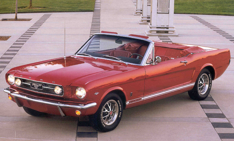 Ford mustang convertible timeline