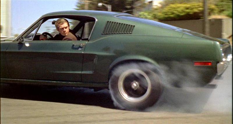 Ford mustang used in movie bullet #10