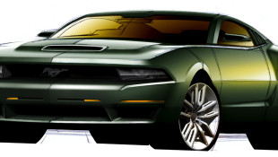 The Mustang Source - 2010 Bullitt Concept Sketch
