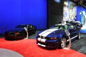 Ford Mustangs at 2010 SEMA