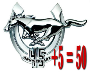 2014 ½ Mustang, 50th Anniversary Edition, Solidly Confirmed?? 