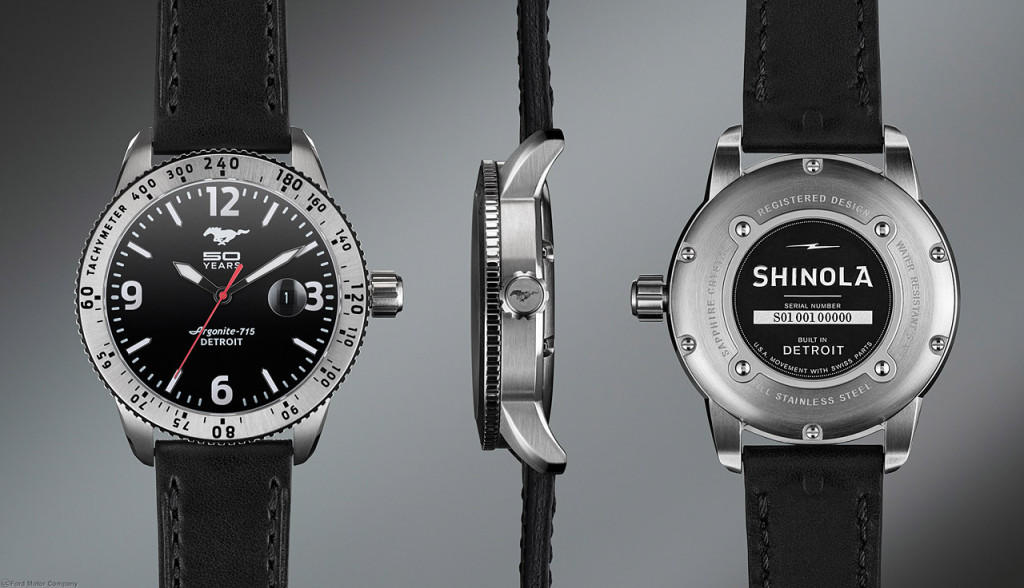 Ford Celebrates 50 Years of Mustang with a Limited-Edition Watch