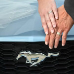 Muscle Car Marriage: Couple has Ford Mustang Themed Wedding