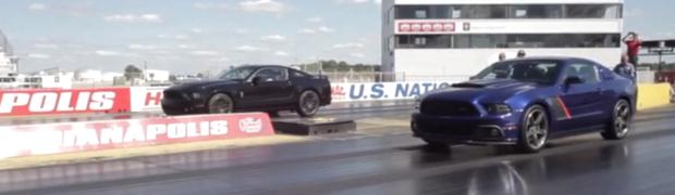 Shelby GT500 vs Roush Stage 3