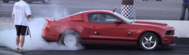 Supercharged V6 Mustang Goes 11s: American Muscle Video Inside