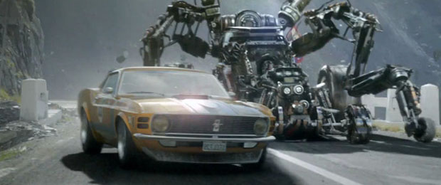 Watch this Boss 302 Escape from a Giant, Mustang Eating, Robot