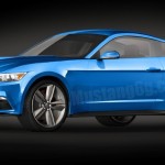 New 2015 Mustang Face Rendering Surfaces 