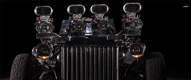 Double Trouble Ford Has Four Blowers And Two Modular Cobra Motors: It’s Pure Insanity
