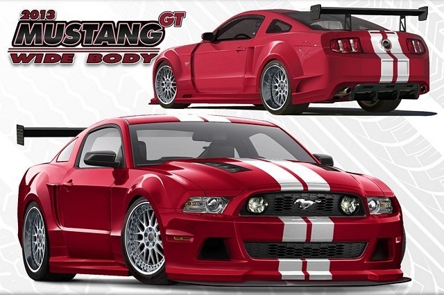 APR Performance to Showcase New Wide-Body Mustang at SEMA