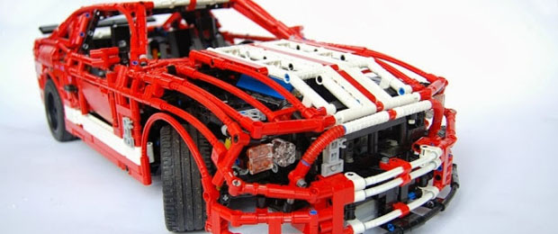 A Shelby GT500 Built Out of Lego Parts?