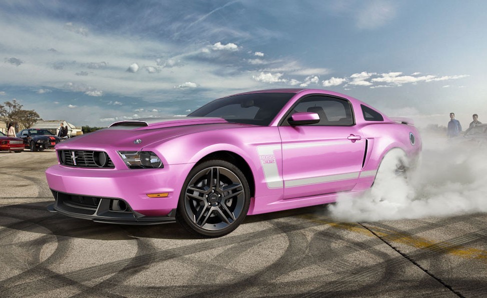 Breast cancer ford mustang #2
