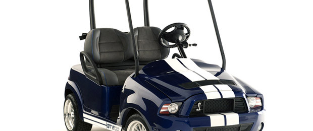 How About a Shelby GT500 Golf Car(t)?