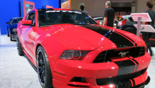 SEMA 2013: Nitto Tires’ Big Red Mustang GT