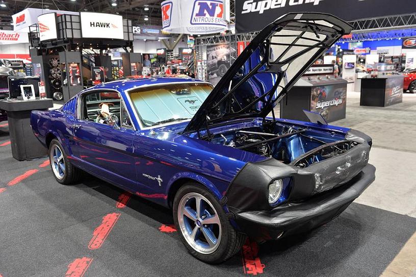 The 65 Electric Fastback We Missed At Sema The Mustang Source