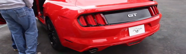 Hear The 2015 Mustang Rev, Idle And Fire Up