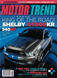 June 2007 Motor Trend cover