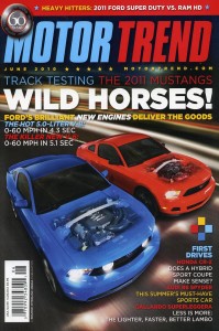 June 2010 Motor Trend cover