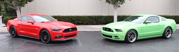2015 S550 Ford Mustang Vs. 2014 S197: Side-by-Side Comparison