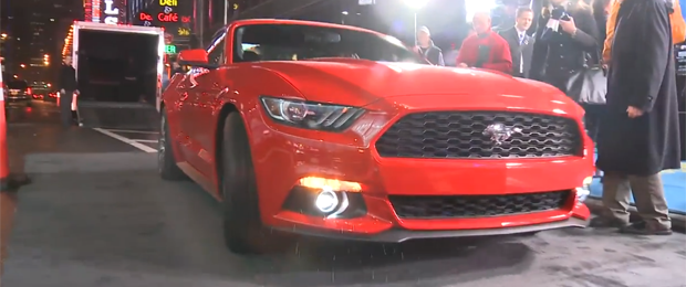 The Ecoboost 2014 Mustang S550 Makes its Debut on Good Morning America