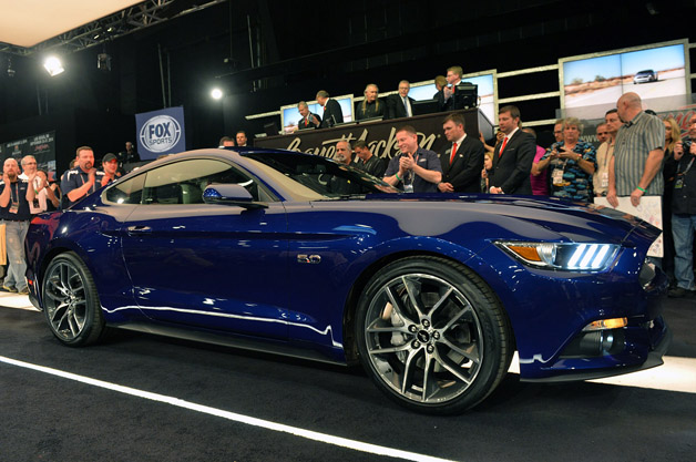 The JDRF Will Be Getting $300K, Courtesy of the First Production 2015 Mustang GT