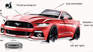Ford Sketches Provide Insight on 2015 Mustang Design