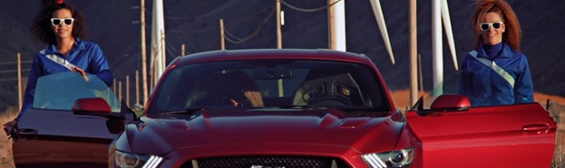New 2015 Mustang Commercial Arrives Straight from 1985