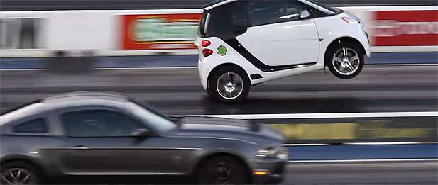 Mustang Takes on a Smart Car?