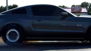 Single-Turbo 2014 Mustang GT Runs 9.42 @ 153 mph in its Sleep