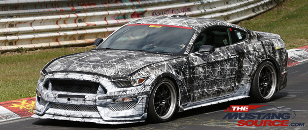 Spied: Mustang SVT Wrangles the ‘Ring