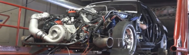 Violent X275 Radial Mustang Shuts Down the Dyno at 1500 hp